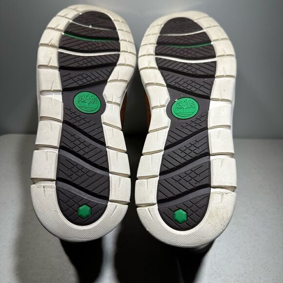 Timberland Mens ReBOLT  Size 11,5 Brown  Leather Ankle Boots Defender Mid Hiker - Picture 5 of 8